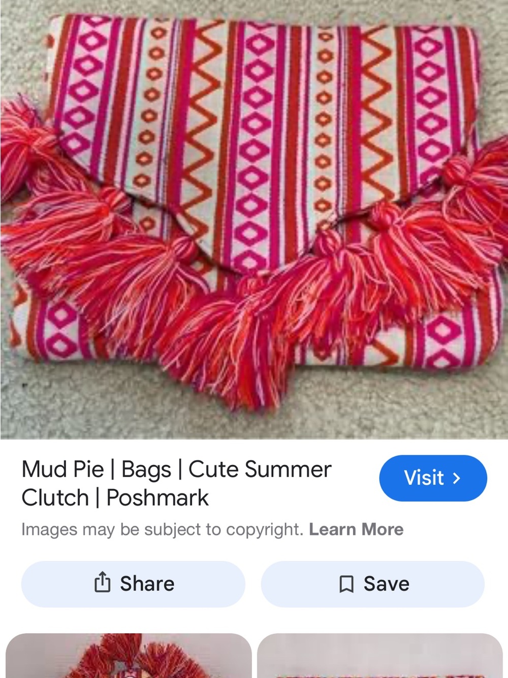 Mud Pie clutch